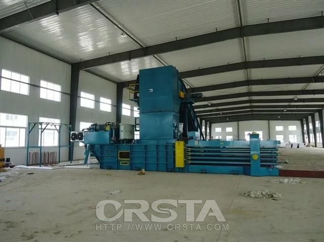 Automatic waste paper baler